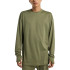 Sudadera Burton Midweight Crew Hombre Forest Moss Verde Oliva