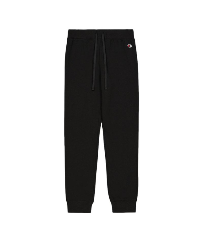 Pantalón Champion Rib Cuff Pants Hombre Negro