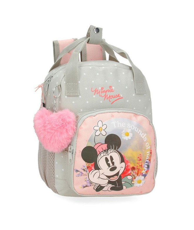 Mochila Disney Backpack 28Cm. Minnie Mouse Wild...