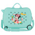 Maleta Infantil Disney Abs Rolling 4W.(2 Multid.) Minnie Golden Days Azul
