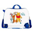 Maleta Infantil Disney Abs Rolling 4W.(2 Multid.) Winnie & Tigger Blanco