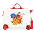 Maleta Infantil Disney Abs Rolling 4W.(2 Multid.) Simba & Friends Blanco