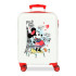 Trolley Disney Abs Suitcase 55Cm.4W.Minnie Around The World Paris Blanco
