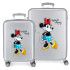 Trolley Disney Abs Luggage Set 2/ 55-70Cm.4W.Disney 100 - Joyful Minnie Gris