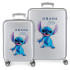 Trolley Disney Abs Luggage Set 2/ 55-70Cm.4W.Disney 100 - Stitch Gris