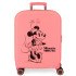 Trolley Disney Abs Suitcase 55Cm.4W.Disney 100 - Minnie Happiness Coral Rosa