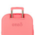 Trolley Disney Abs Suitcase 55Cm.4W.Disney 100 - Minnie Happiness Coral Rosa