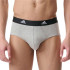 Calzoncillos Slip Adidas Active Flex Cotton Hombre Negro/Gris/Blanco Pack