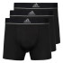 Calzoncillos Boxer adidas Active Micro Flex Eco Negro/Negro/Negro Pack