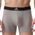 Calzoncillos Boxer adidas  Active Micro Flex Eco Negro/Melange/Gris Pack