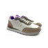Zapatillas Mustang Joggo Mujer Goldy Blanco Roto/Verde/Arena/Morado