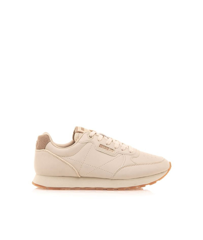 Zapatillas Mustang Joggo Mujer Bulle Nude /...