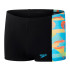 Bañador de Natación Speedo Niño Digital Panel Aquashort Negro/ Azul/ Azul