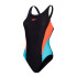 Bañador de Natación Speedo Mujer Colourblock 2.0 Negro/ Rojo/