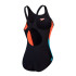Bañador de Natación Speedo Mujer Colourblock 2.0 Negro/ Rojo/