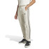 Pantalón adidas Essentials French Terry Tapered Cuff 3-Stripes Hombre Beige