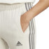 Pantalón adidas Essentials French Terry Tapered Cuff 3-Stripes Hombre Beige