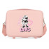 Neceser Disney Abs Vanity Case. Minnie Heart Nude Rosa