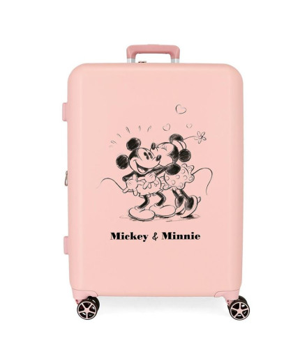 Trolley Disney Abs Suitcase 70Cm.W/Exp. 4W.Mickey Y...