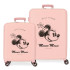 Trolley Disney Abs Luggage Set 2/ 55-70Cm.4W.Minnie You Are Magic Nude Rosa