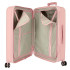 Trolley Disney Abs Luggage Set 2/ 55-70Cm.4W.Minnie Heart Nude Rosa