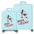 Trolley Disney Abs Luggage Set 2/ 55-70Cm.4W.Mickey Friendly Turquoise Azul