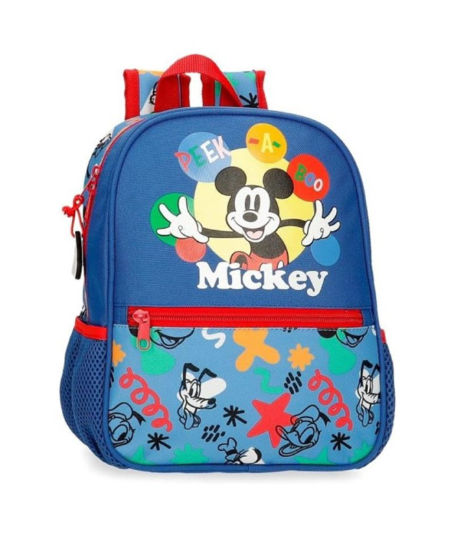 Mochila Disney Adapt. Backpack. 28C Mickey Peek...