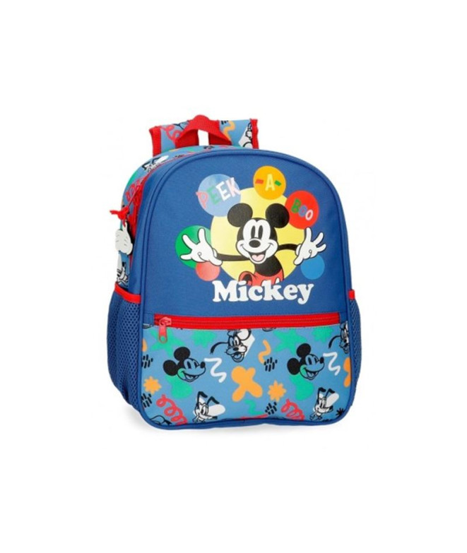 Mochila Disney Backpack 33Cm.Mickey Peek A Boo...
