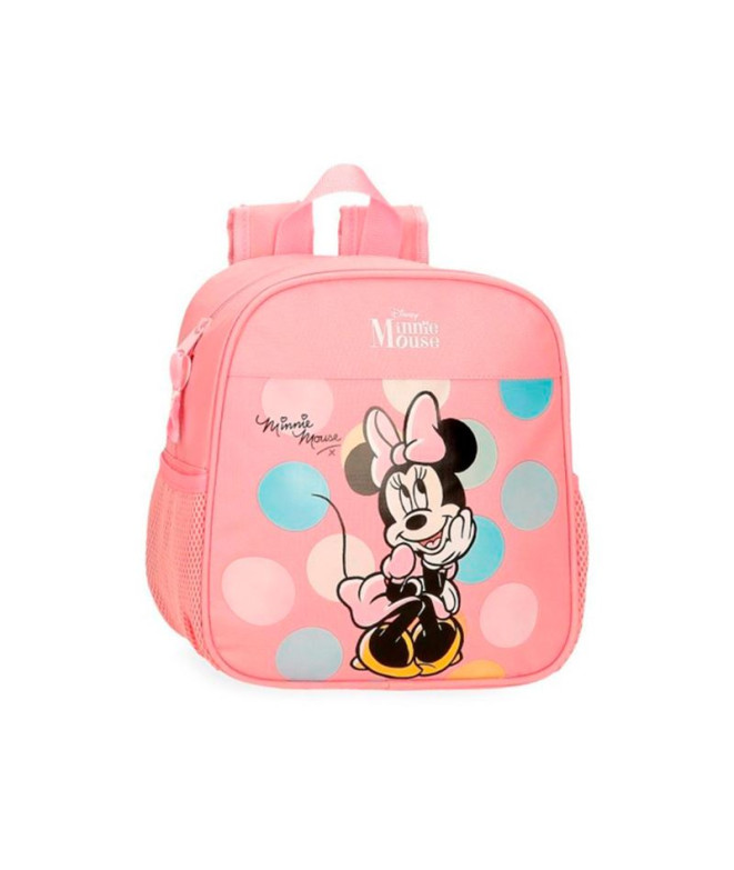 Mochila Disney Backpack 25 Cm.Minnie Coquette Rosa