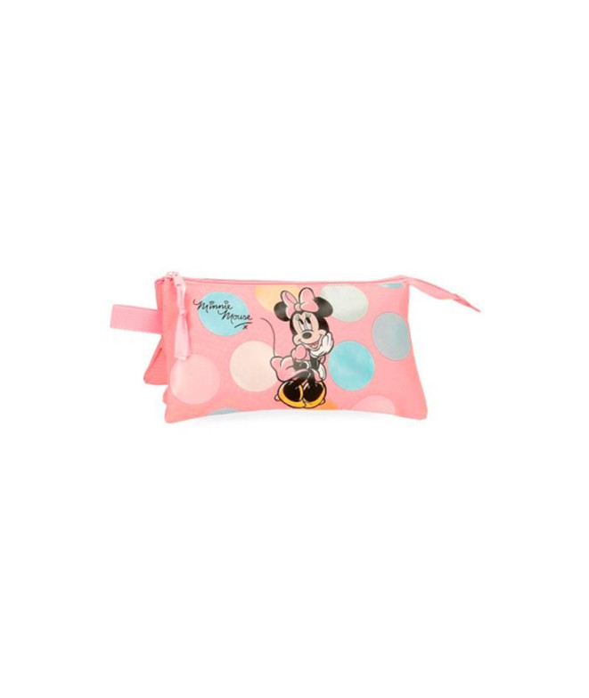 Mochila Disney Vanity Case 3C.Minnie Coquette Rosa