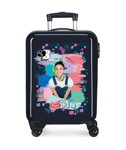 Trolley Disney Abs Suitcase 55Cm.4W.Bia Jeans Azul