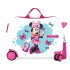 Maleta Infantil Disney Abs Rolling 4W.(2 Multi.) 45Cm. Good Mood Minnie Blanco