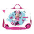 Maleta Infantil Disney Abs Rolling 4W.(2 Multi.) 45Cm. Good Mood Minnie Blanco