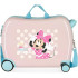 Maleta Infantil Disney Abs Rolling 4W.(2 Multid.)Minnie Play All Day Rosa