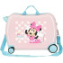 Maleta Infantil Disney Abs Rolling 4W.(2 Multid.)Minnie Play All Day Rosa