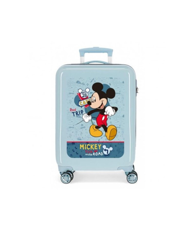 Trolley Disney Abs Suitcase 55Cm.4W Mickey Road...