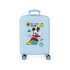 Trolley Disney Abs Suitcase 55Cm.4W. Mickey All Smile Celeste