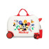 Maleta Infantil Disney Abs Rolling 4W.(2 Multi.) 45Cm. Mickey Peek A Boo Blanco