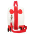 Maleta Infantil Disney Abs Rolling 4W.(2 Multi.) 45Cm. Mickey Peek A Boo Blanco