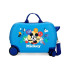Maleta Infantil Disney Abs Rolling 4W.(2 Multi.) 45Cm. Mickey Peek A Boo Azul