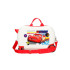Maleta Infantil Disney Abs Rolling 4W.(2 Multi.) 45Cm. Cars Lets Race Blanco