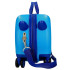 Maleta Infantil Disney Abs Rolling 4W.(2 Multi.) 45Cm. Cars Lets Race Azul