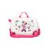 Maleta Infantil Disney Abs Rolling 4W.(2 Multi.) 45Cm.Minnie Party Blanco