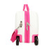 Maleta Infantil Disney Abs Rolling 4W.(2 Multi.) 45Cm.Minnie Party Blanco