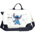 Maleta Infantil Disney Abs Rolling 4W.(2 Multi.) 45Cm. Happy Stitch Blanco