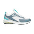 Zapatillas Kappa Nagyo Jr Lace Infantil Blanco/Azure Turquoise
