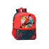 Mochila Marvel 33Cm. Spiderman Urban Rojo