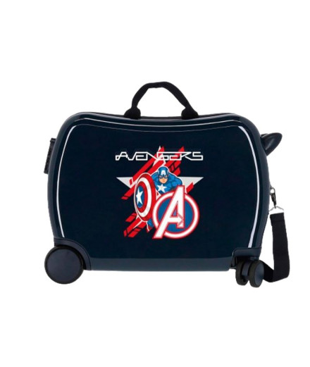Maleta Marvel Inf.Abs 4R. All Avengers Marino Azul
