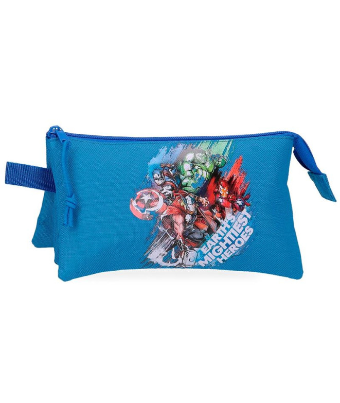 Neceser Marvel 3C. Avengers Heroes Azul