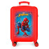 Trolley Marvel Abs 55Cm.4R. Spiderman Black Rojo